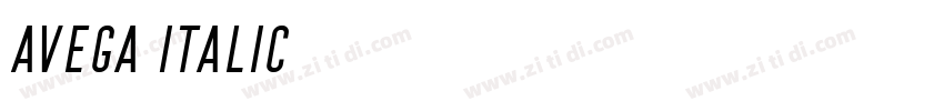 Avega Italic字体转换 Avega Italic字体转换